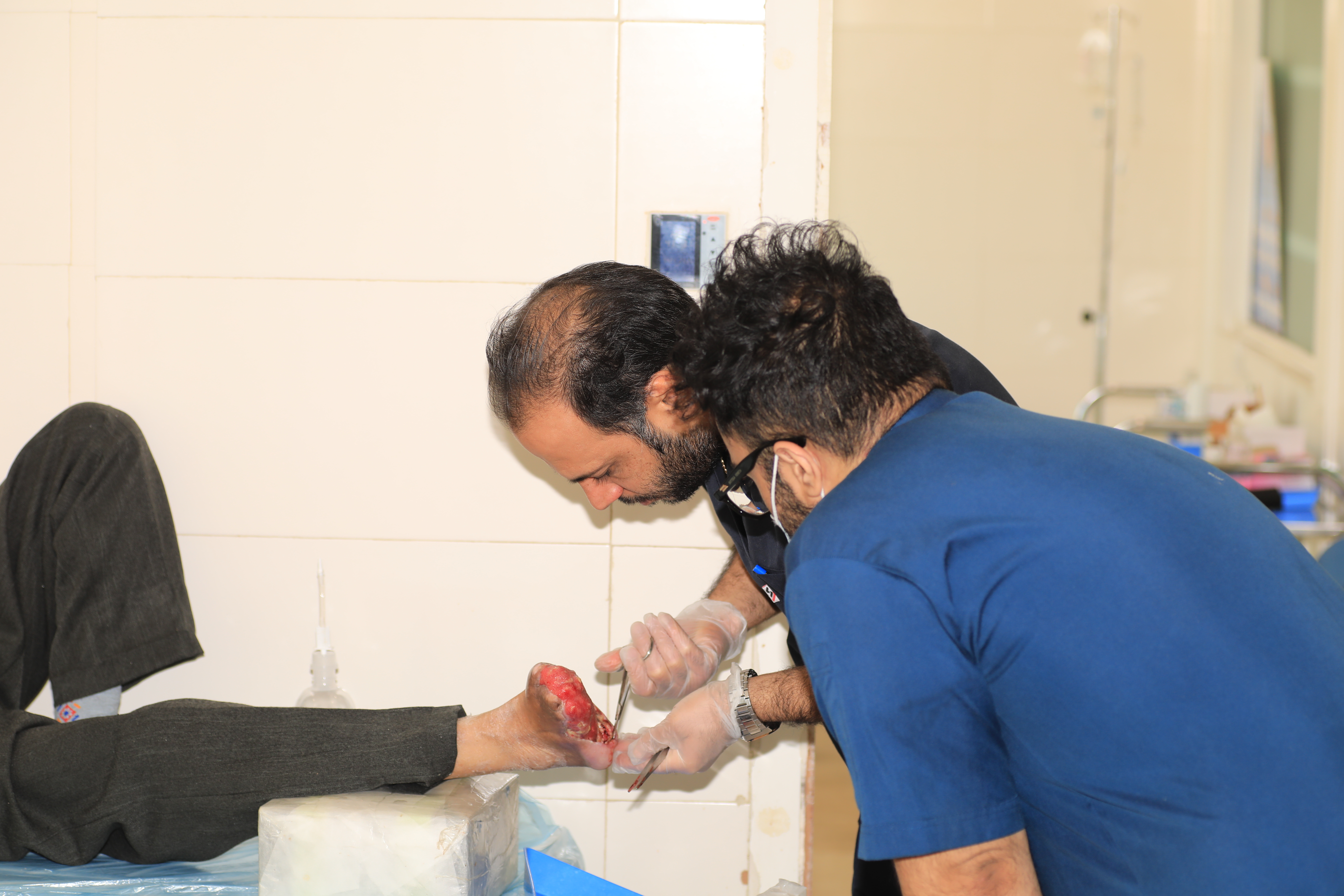 درمان انواع زخم ها