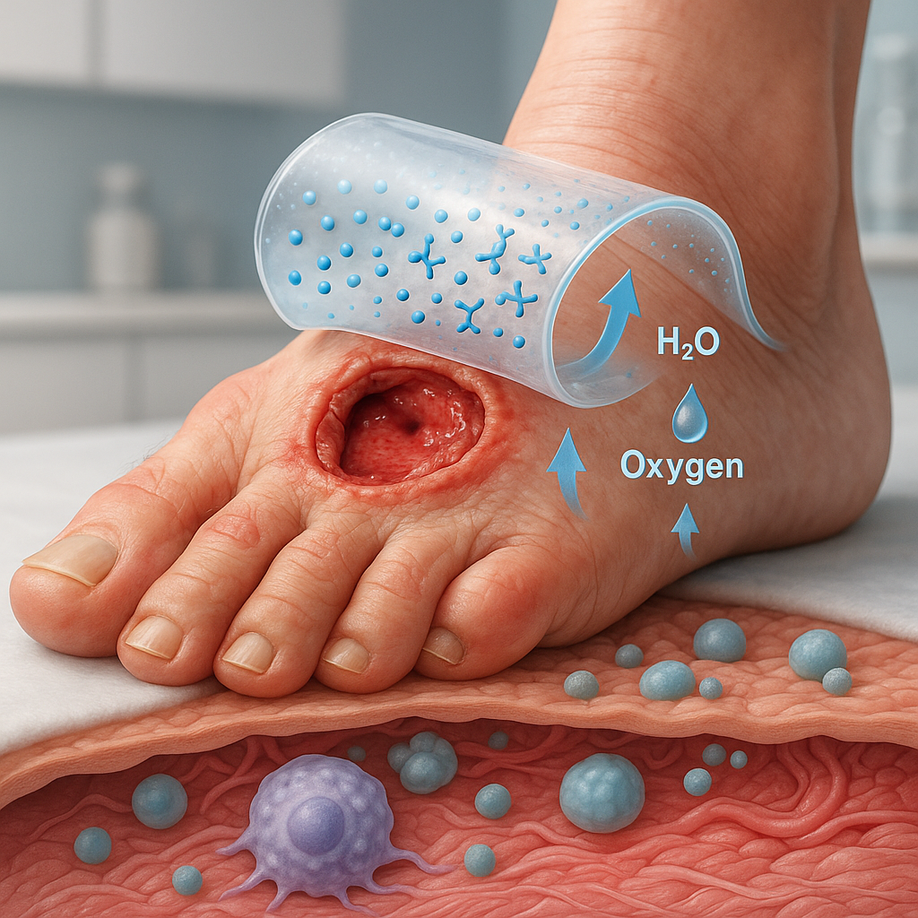 دیدگاه‌های نوین هیدروژل‌ها در مدیریت زخم‌های مزمن