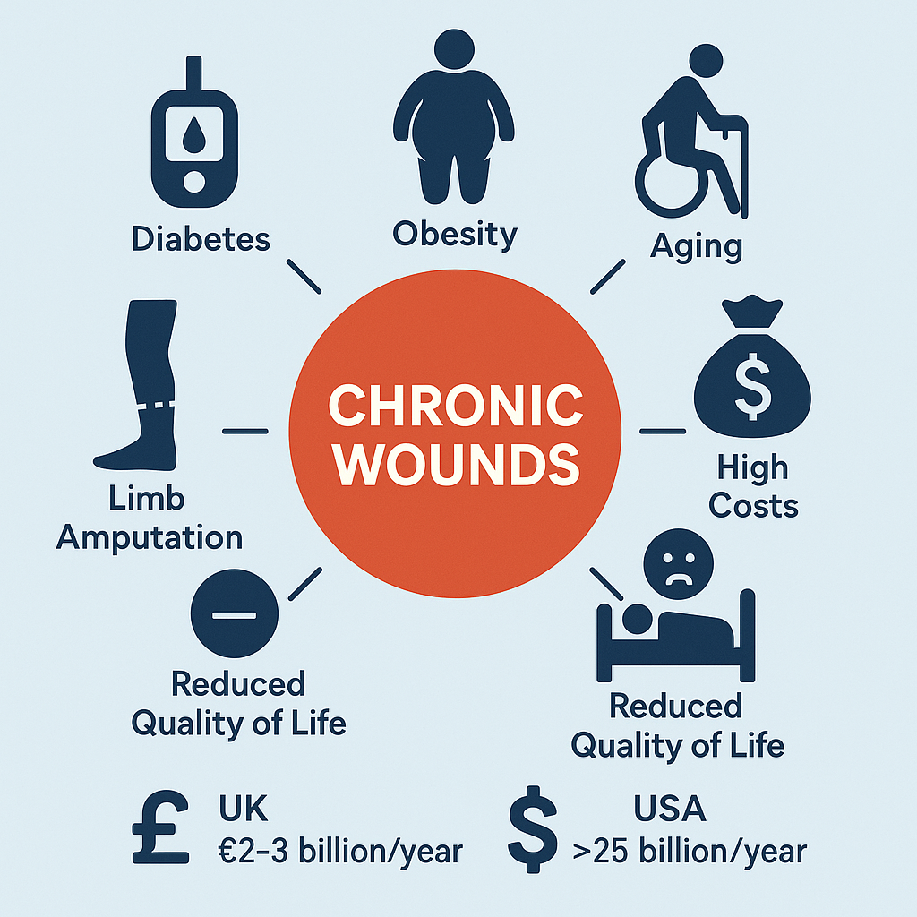 زخم‌های مزمن و مدیریت و پیشگیری از آن‌ها: یک معضل مهم بهداشت عمومی