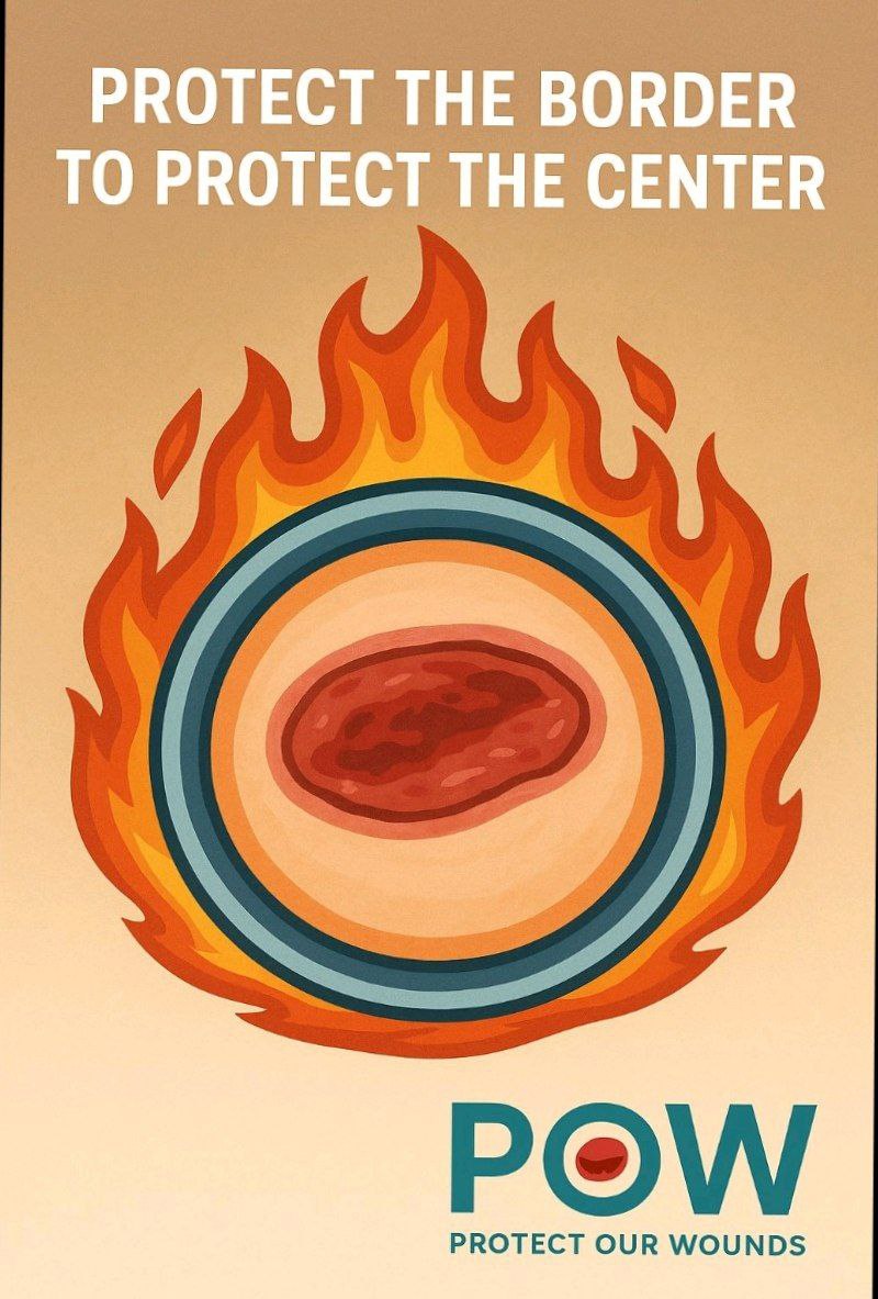 مراقبت از زخم فقط انتخاب پانسمان نیست — بلکه مراقبت از پوشت اطراف زخم نیز هست