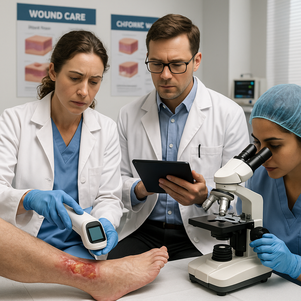 تشخیص عفونت‌های زخم: مروری جامع بر رویکردهای بالینی، آزمایشگاهی و نوآوری‌های تصویربرداری