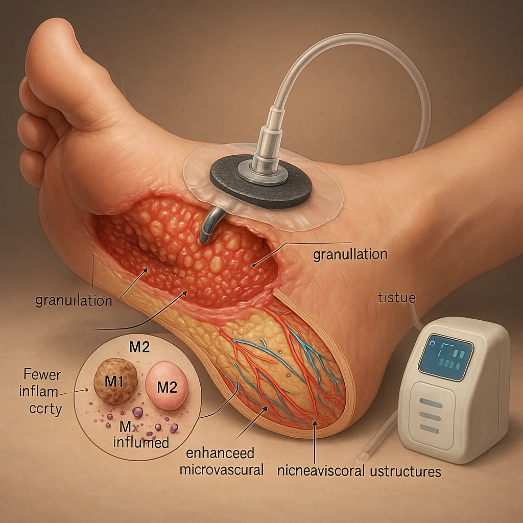 درمان زخم با وکیوم تراپی (NPWT)